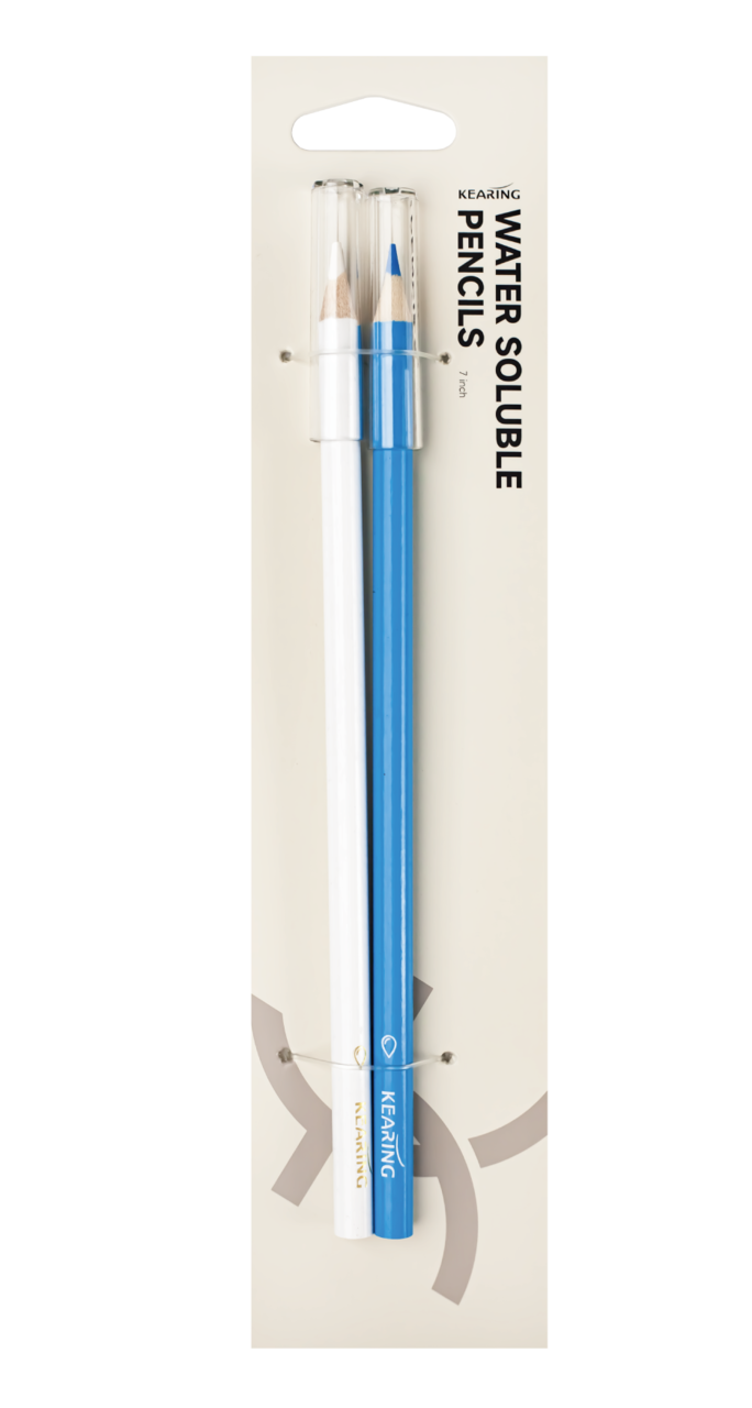 Kearing Chalk Pencils Water Soluble Combo, for Tailors, Sewing, Quilting Embroidery & Craft Projects